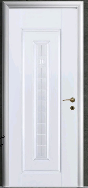 درب ملامینه سفید طرح ونوس